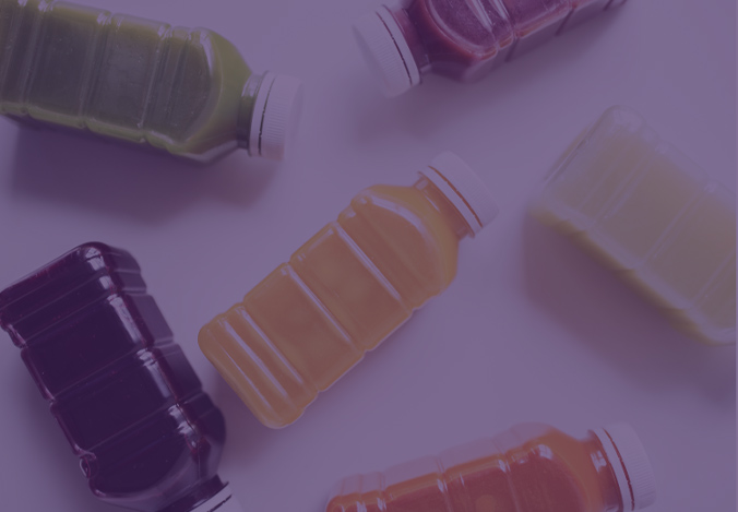 Rigid food and beverage packaging including bottles jars and containers for sauces syrups condiments and beverages