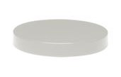110-400 White PP Cap Smooth Top n Side (2)