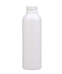 4.2 oz white HDPE metric bullet rnd