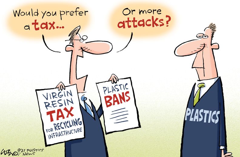 Would Your Prefer a Plastic Tax or More Attacks?