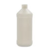 32 oz Natural HDPE Modern Rounds 28-410 - Image 5