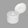 24-410 Fine Ribbed Flip Top Dispensing Closures 0.125" orifice