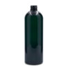 16 oz (500ml) Dark Green PET Cosmo Rounds 24-410