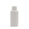 1 oz White HDPE Pharma Boston Rounds 20-400 - Image 2
