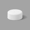 24-400 Fine Ribbed Shallow Skirted Closures