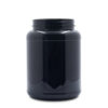2500cc (80 oz) Black PET Indented Label Large Rounds 110-400