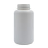 300cc White HDPE Round Packers (J-cap/Hinge Guard) 45 J-CAP