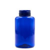 400cc Cobalt Blue PET V-line Round Packers (C/T) 45-400
