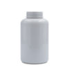 400cc White PET Round Packers (J-Cap/Hinge Guard) 45 J-CAP