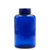 500cc P-line Cobalt Blue PET Round Packers (J-Cap/Hinge Guard) 45 J-CAP