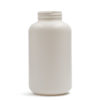 750cc White HDPE V-line Round Packers 53-400