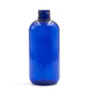 8 oz (250ml) Cobalt Blue PET Traditional Boston Rounds 24-410
