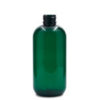 8 oz (250ml) Dark Green PET 2-stage Boston Rounds 24-410 - Image 3