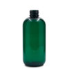 8 oz (250ml) Dark Green PET 2-stage Boston Rounds 24-410