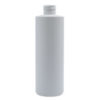 8 oz (250ml) White HDPE Personal Care Cylinders 24-415 - Image 3
