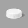 28-CRC White Child Resistant Caps