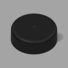 33-CRC Smooth Black Child Resistant Caps