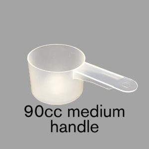 Plastic scoop, 0.2 grams capacity (CIP)