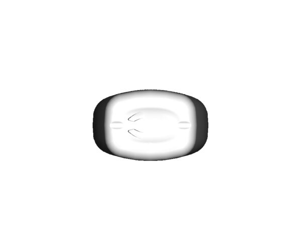 250 ml, HDPE, Nuvelle Oval, 24-410 finish, 22 grams - Image 4