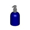 8 oz, HDPE, Squat Bell Round, 24-410 finish, 21 grams