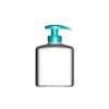 16 oz, HDPE, Lotion Cube,  28-400 finish, 32 grams - Image 2