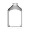 16 oz, HDPE, Beveled Square,  28-400 finish, 30 grams