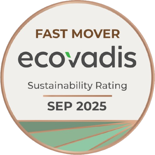 Ecovadis fast mover badge